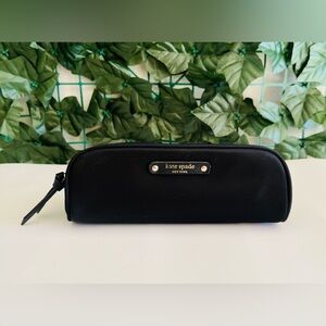 kate spade Black Zip Cosmetic Case